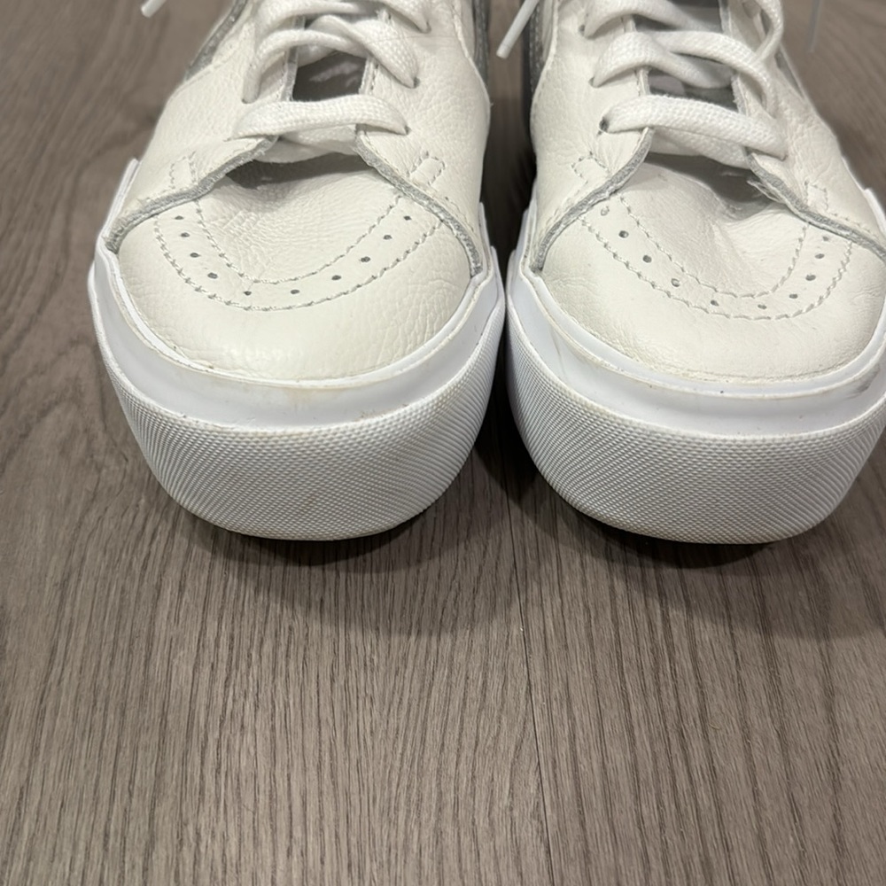 Limited Edition Iridescent Stripe Platform Stacked Vans View 5